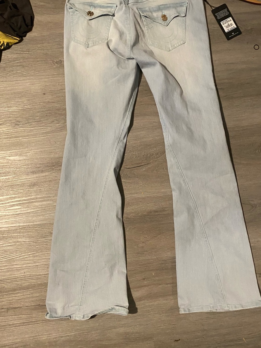 True Religion Light Blue Flare Jeans